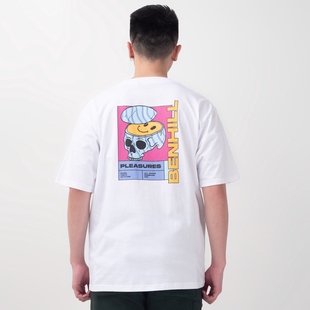 Benhill T-Shirt Oversize Fit Capsule Collection Putih 368-55168
