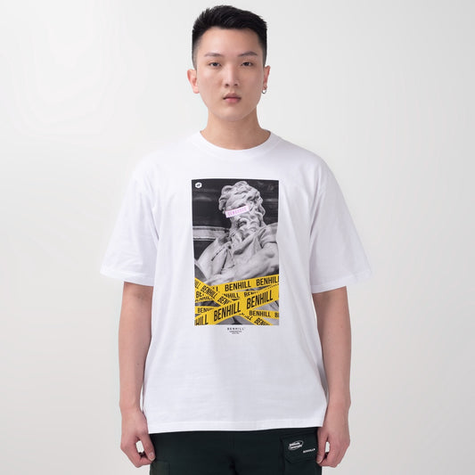 Benhill T-Shirt Oversize Fit Capsule Collection Putih 369-55168