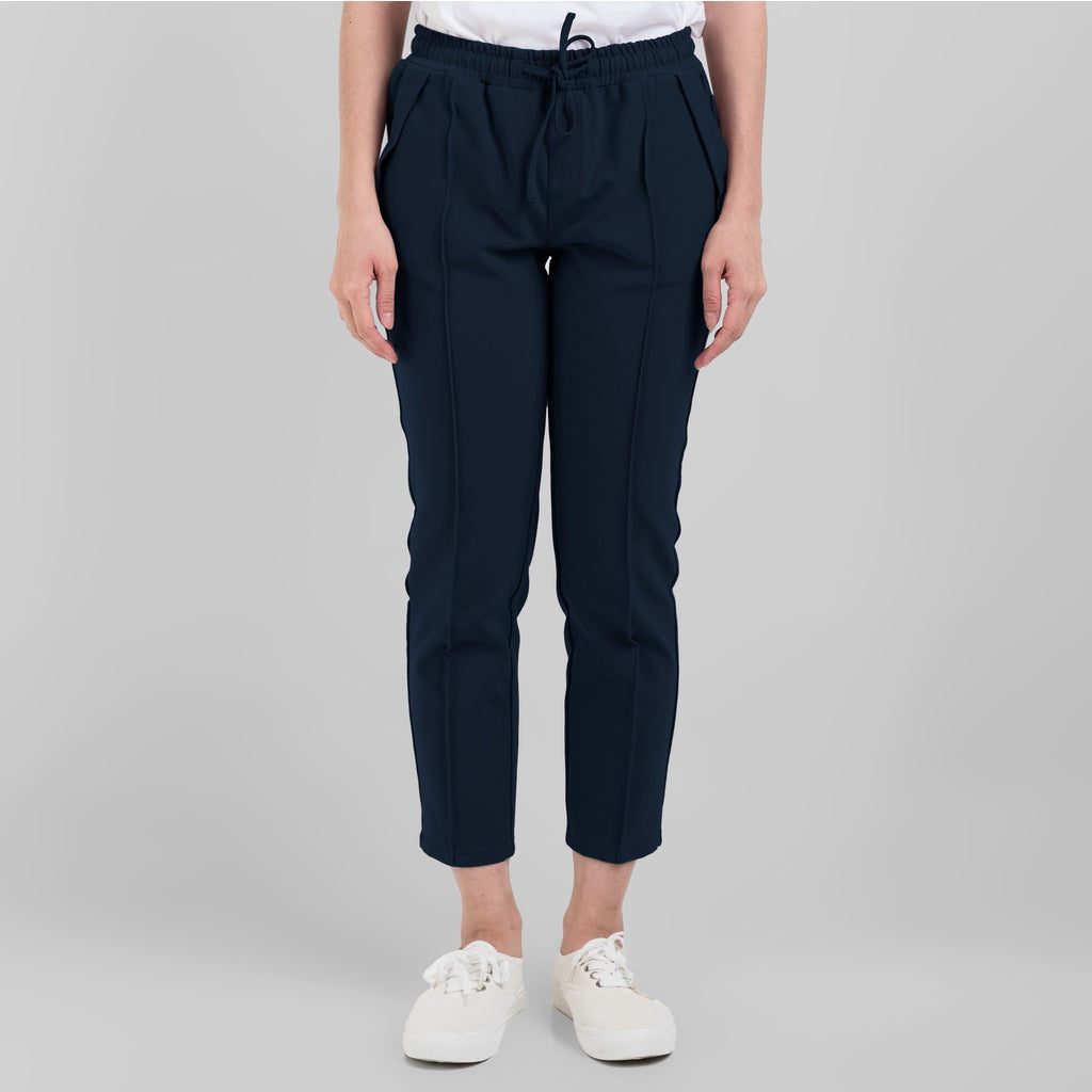 Benhill "Dalmi" Celana Wanita Pinggang Karet Navy 863-39G96