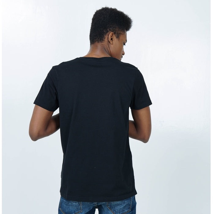 Benhill Kaos Grafis Katun 30s Combed Lengan Pendek Warna Hitam 349-35268