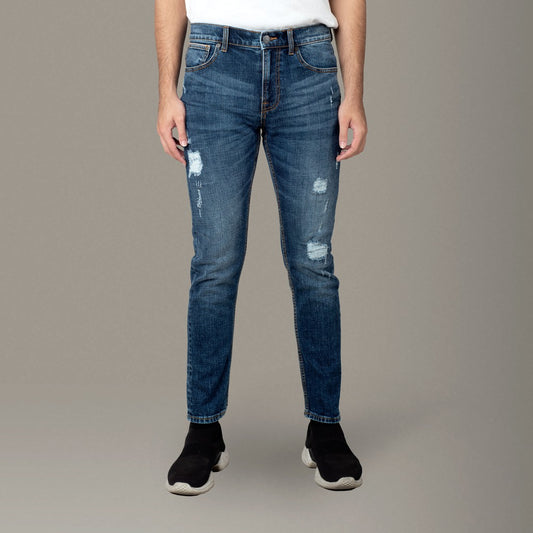 Benhill Premium Denim Pants Slim Fit SobeK Biru Wash 27702-703-32325