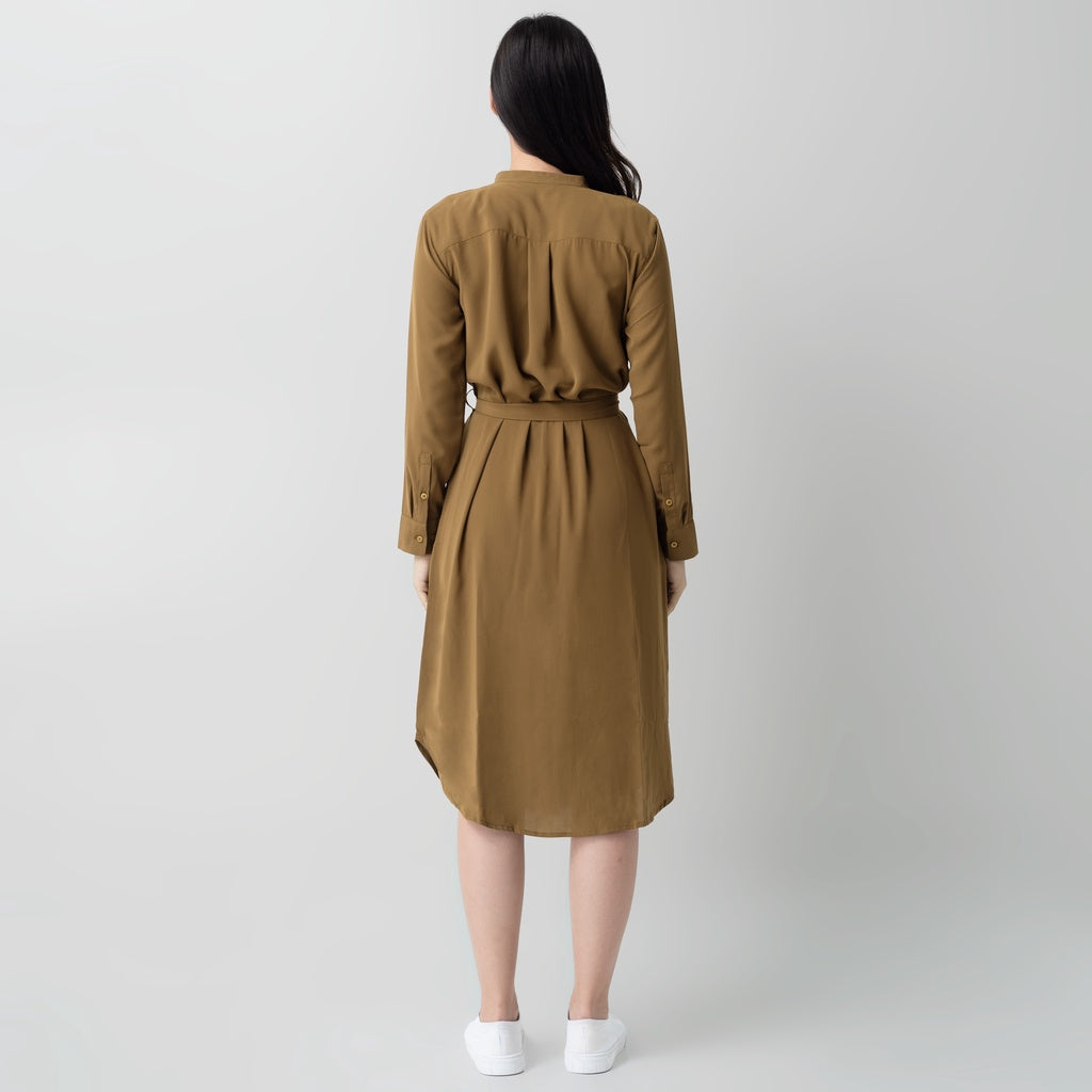 Benhill "Yena" Dress Tunik Wanita Brown 874-39A0B