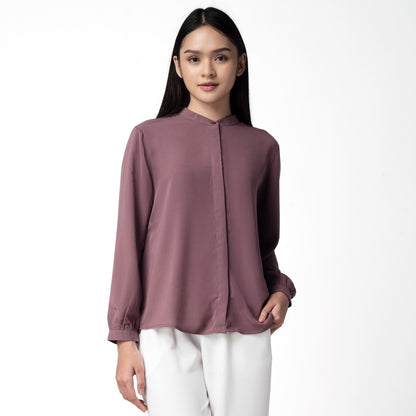 Benhill "Yena" Tops Kemeja Wanita Rose Taupe 244-39478