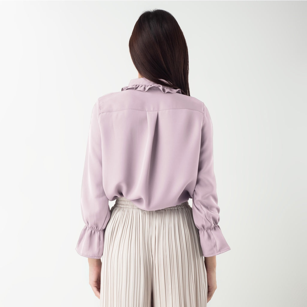 Benhill "Hyeon" Tops Kemeja Wanita Lilac 916-29888