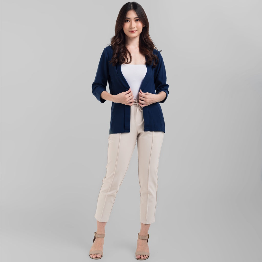 Benhill Bolero "Yuna" Tops Wanita Lengan 3/4 Navy 940-29G99