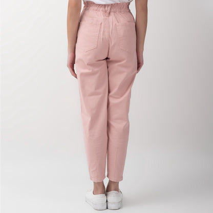 Benhill "Minji" Celana Panjang High Waist Wanita Pink 783-993-22J55