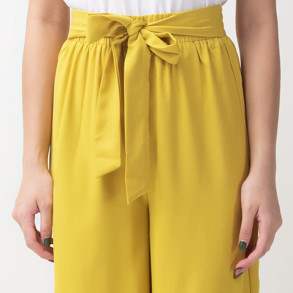 Benhill "MORAE" Celana Wanita Pinggang Karet Yellow 718-39O95