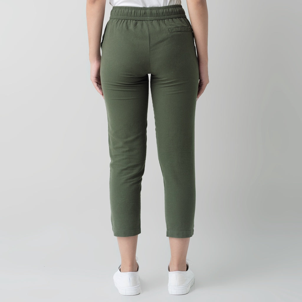 Benhill Harem Celana Casual Wanita Hijau 890-16S27