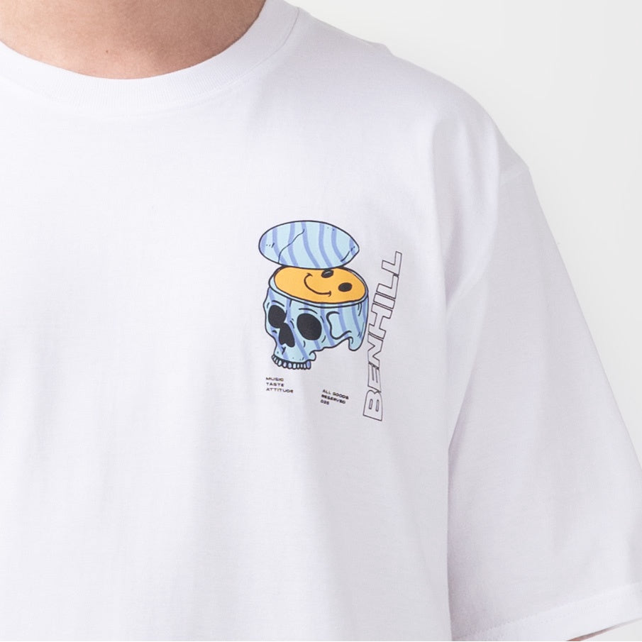 Benhill T-Shirt Oversize Fit Capsule Collection Putih 368-55168