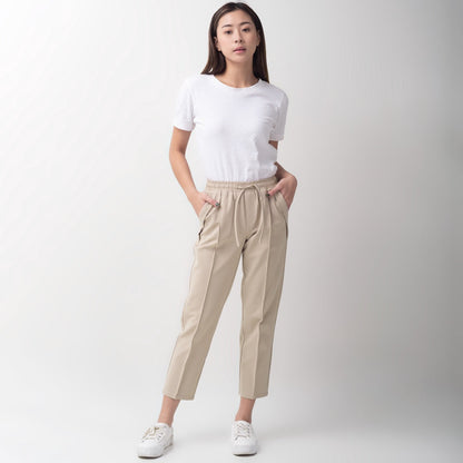 Benhill "Dalmi" Celana Wanita Pinggang Karet Khaki 735-39596