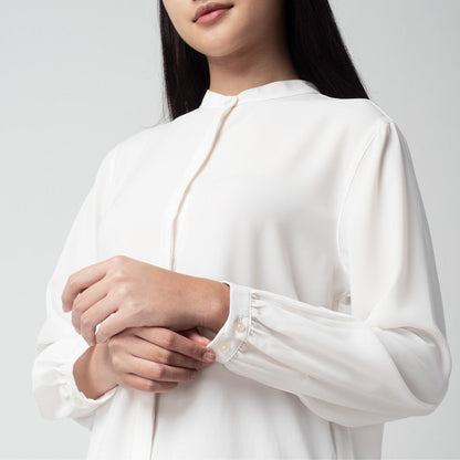 Benhill "Yena" Tops Kemeja Wanita Off White 239-748-39178