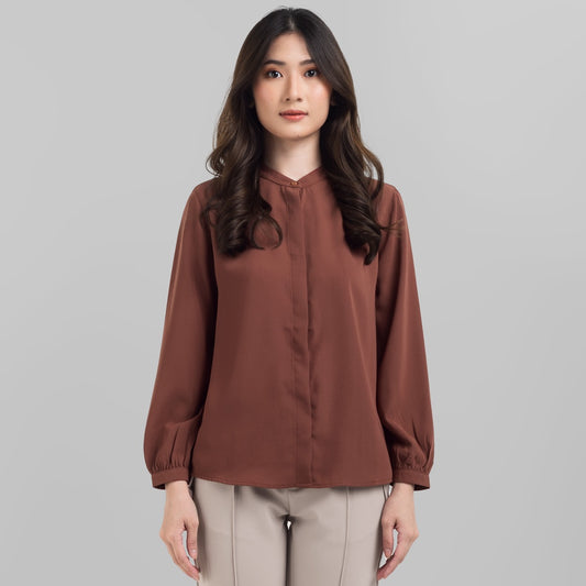 Benhill "Yena" Tops Kemeja Wanita Terracotta 812-39578