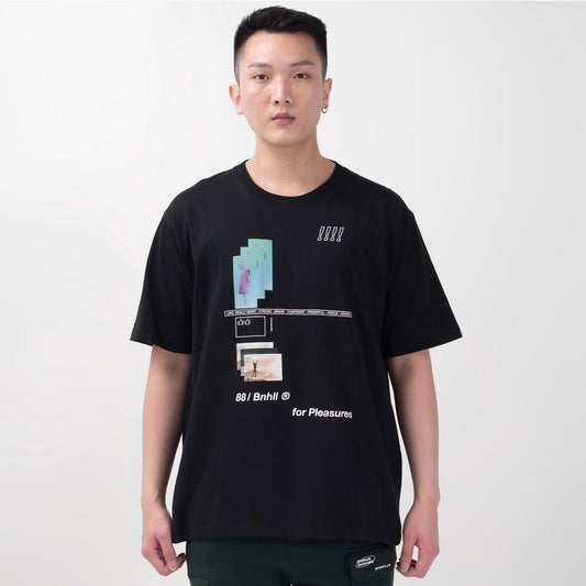 Benhill T-Shirt Oversize Fit Capsule Collection Hitam 363-55268