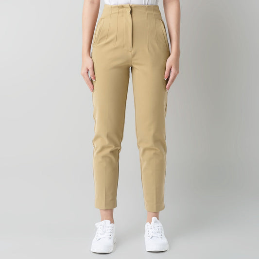 Benhill "Aerum" Celana Wanita High Waist Sand Stone 927-29945