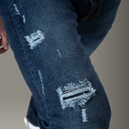 Benhill Premium Denim Pants Slim Fit Biru Wash 27704-32225