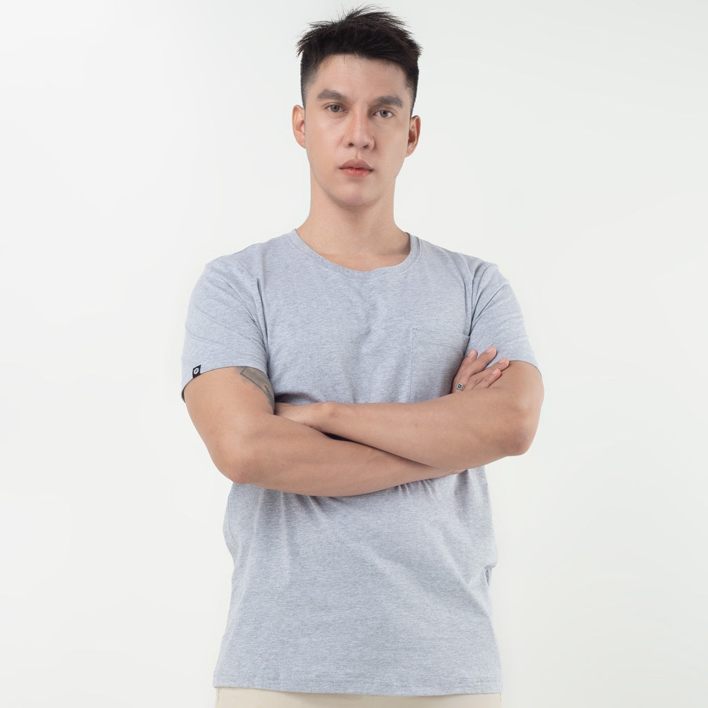 Benhill Premium Pocket Tee Light Grey 340-378-35668