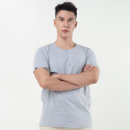 Benhill Premium Pocket Tee Light Grey 340-378-35668