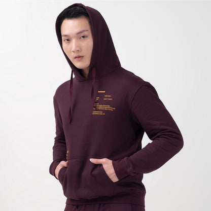 Benhill Sweat Hoodie Capsule Unisex Maroon 516-39F50