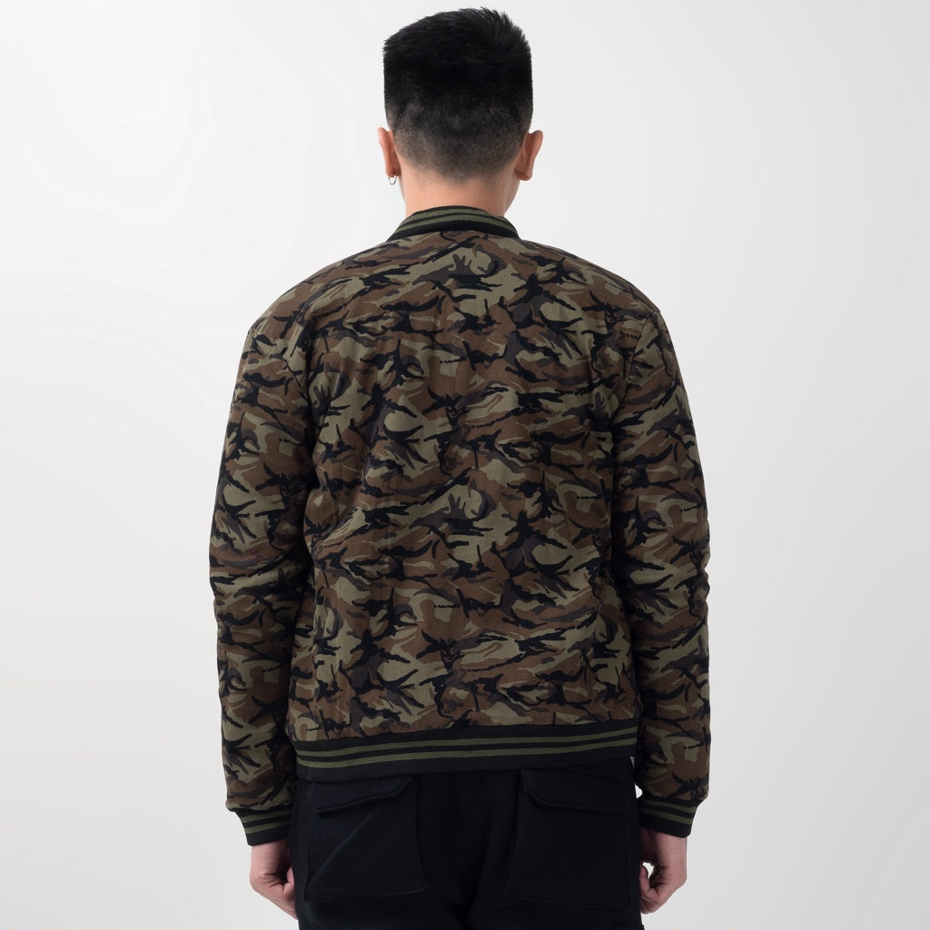Benhill Baseball Jacket Capsule Collection Army  Black 506-32750