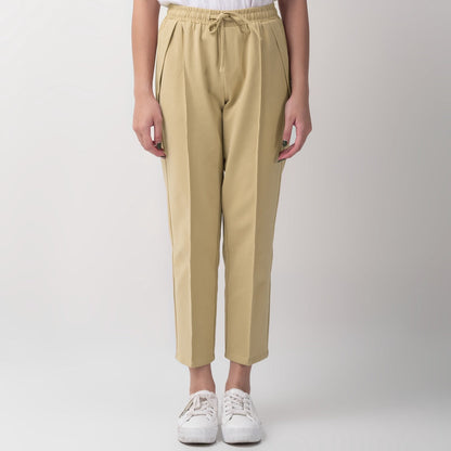 Benhill "Dalmi" Celana Wanita Pinggang Karet Tan 734-39596