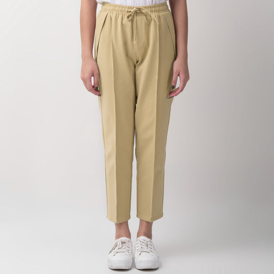 Benhill "Dalmi" Celana Wanita Pinggang Karet Tan 734-39596