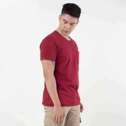 Benhill Premium Pocket Tee Maroon 343-381-35F68