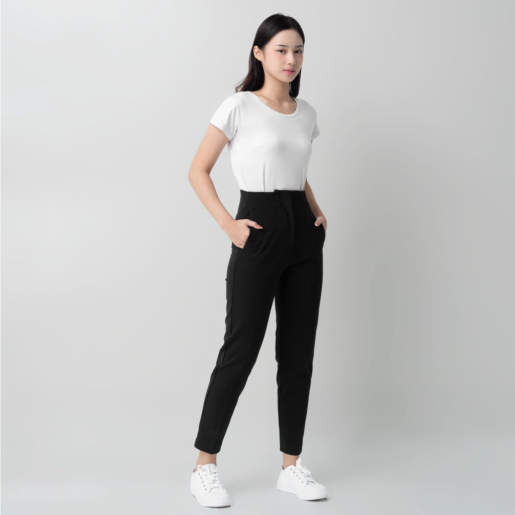 Benhill "Aerum" Celana Wanita High Waist Black 853-39245