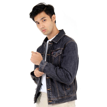 Benhill Jaket Denim Hitam Art.25028-32250