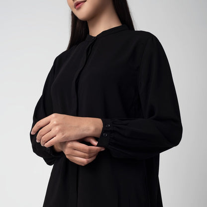 Benhill "Yena" Tops Kemeja Wanita Black 242-749-829-39278