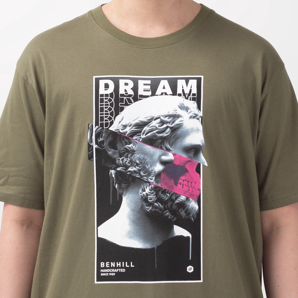 Benhill T-Shirt Oversize Fit Capsule Collection Olive 371-55G68