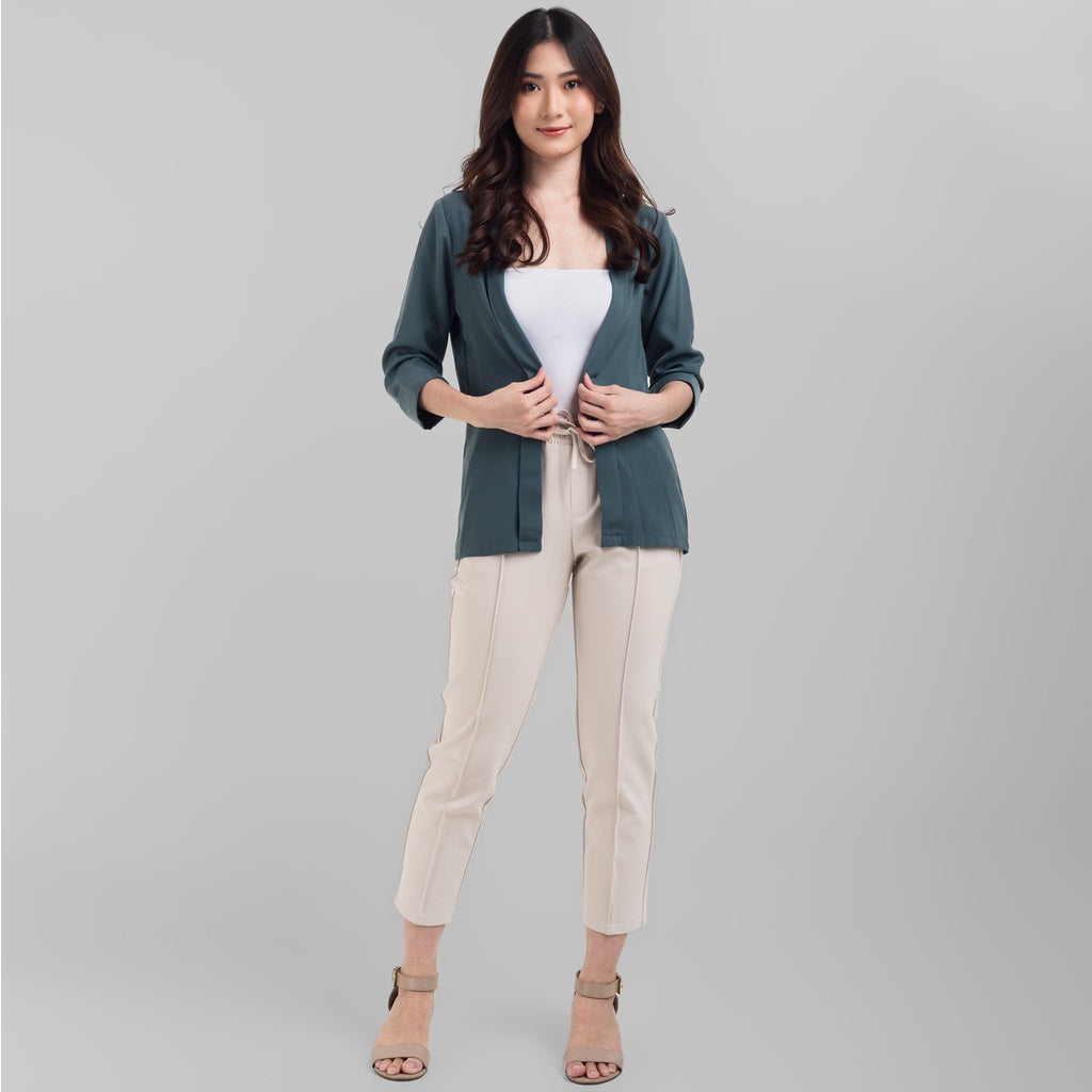 Benhill Bolero "Yuna" Tops Wanita  Lengan 3/4 Blue 839-39399