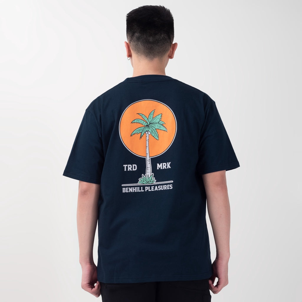 Benhill T-Shirt Oversize Fit Capsule Collection Navy 366-55G68