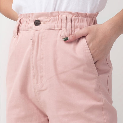Benhill "Minji" Celana Panjang High Waist Wanita Pink 783-993-22J55