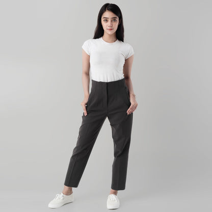 Benhill "Aerum" Celana Wanita High Waist Dark Grey 859-39P45