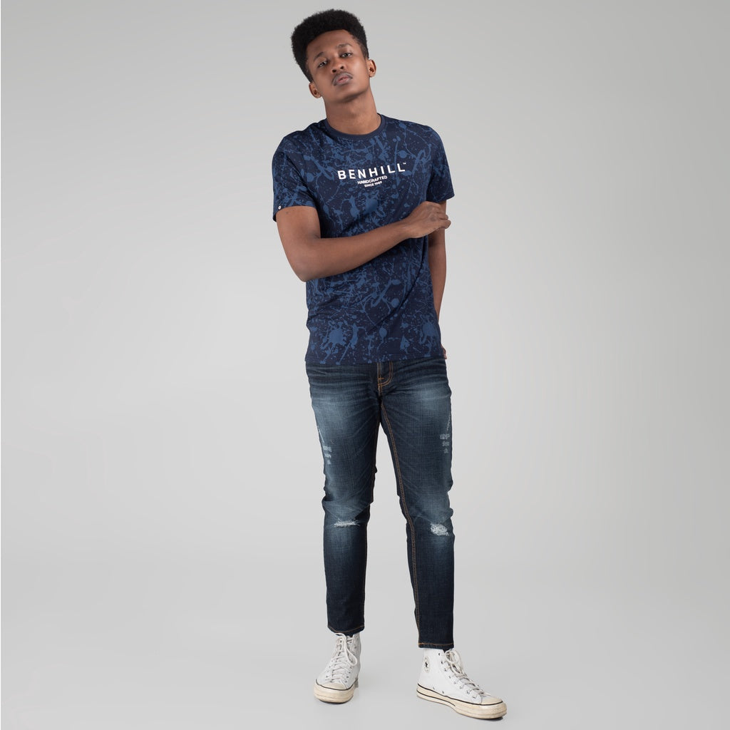 Benhill Kaos Grafis Full Print Navy 446-39G68