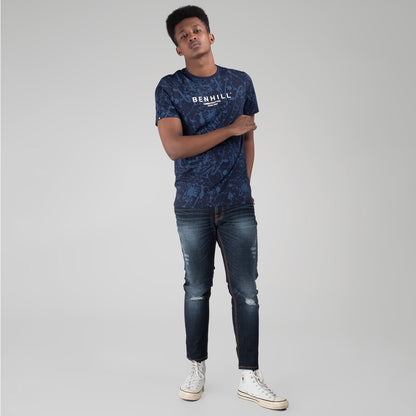 Benhill Kaos Grafis Full Print Navy 446-39G68
