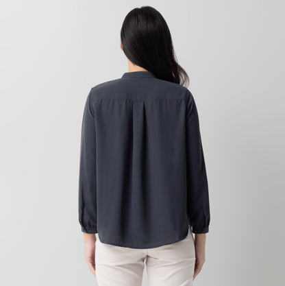Benhill "Yena" Tops Kemeja Wanita Dark Grey 895-39678
