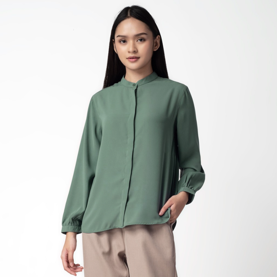 Benhill "Yena" Tops Kemeja Wanita Cactus 243-39778