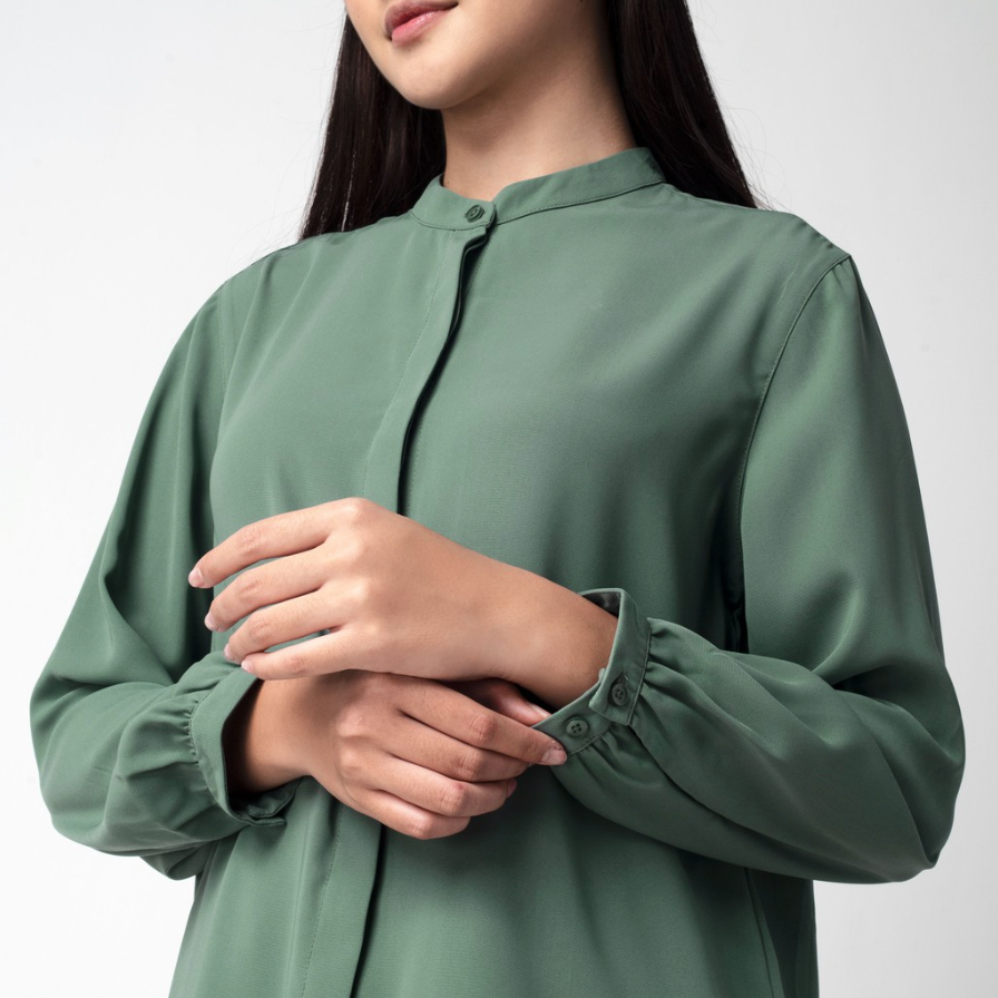 Benhill "Yena" Tops Kemeja Wanita Cactus 243-39778