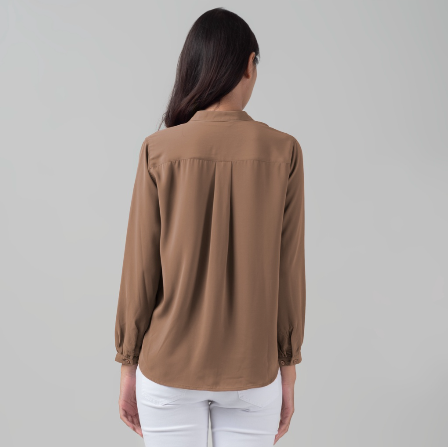 Benhill "Yena" Tops Kemeja Wanita Cocoa 899-29578