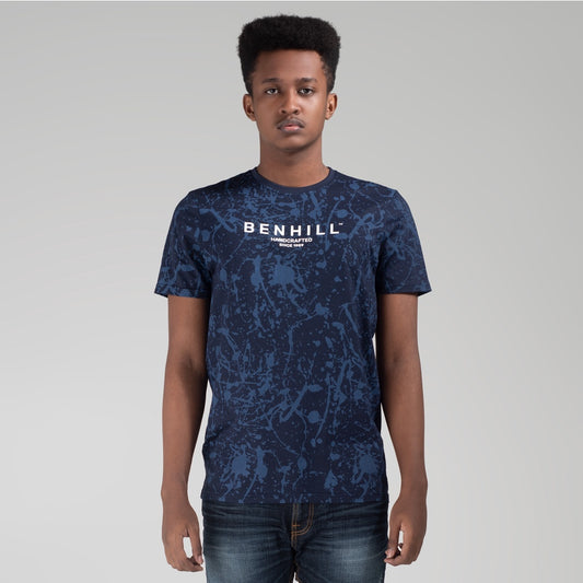 Benhill Kaos Grafis Full Print Navy 446-39G68
