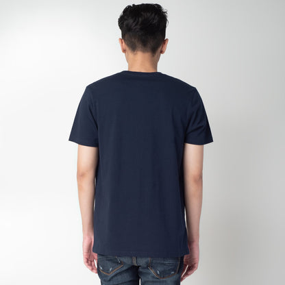 Benhill Kaos Grafis Katun 30s Combed Lengan Pendek Hitam 321-35368