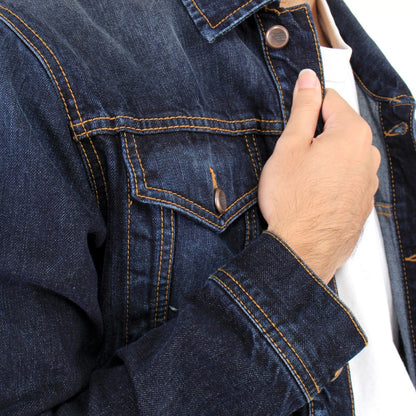 Benhill Jaket Denim Dark Blue Art.25027-32250