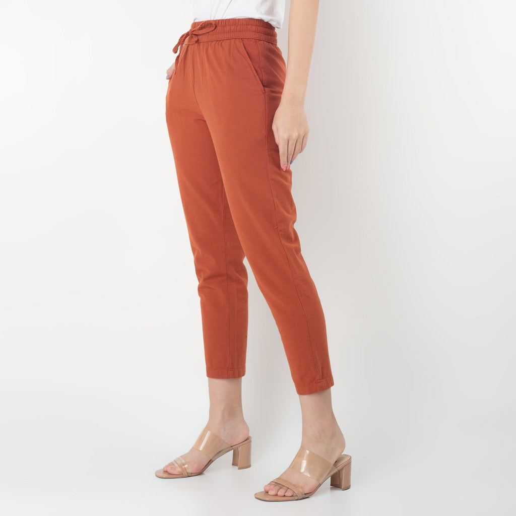 Benhill Harem Celana Casual Wanita Terracotta 234-16527