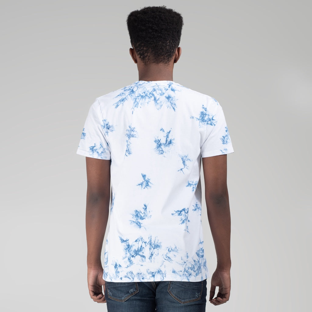 Benhill T-Shirt  Grafis Full Print Katun 24s Combed Lengan Pendek Putih 443-39368-442-39268