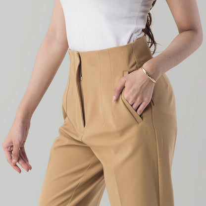 Benhill "Aerum" Celana Wanita High Waist Mustard 854-39T45