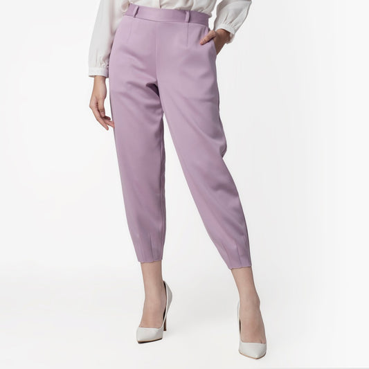 Benhill "Hanna" Celana Wanita Bahan Scuba Aladdin Pant Dane Lilac 227-39876
