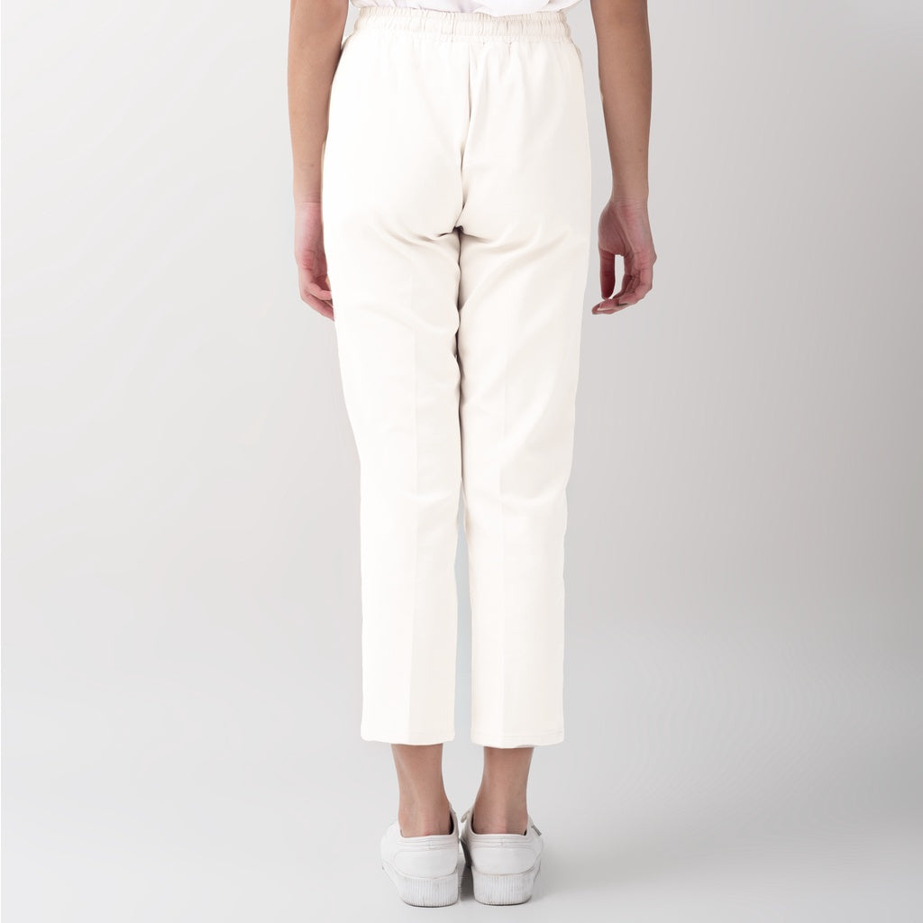 Benhill "Dalmi" Celana Wanita Pinggang Karet Off White  930-29196