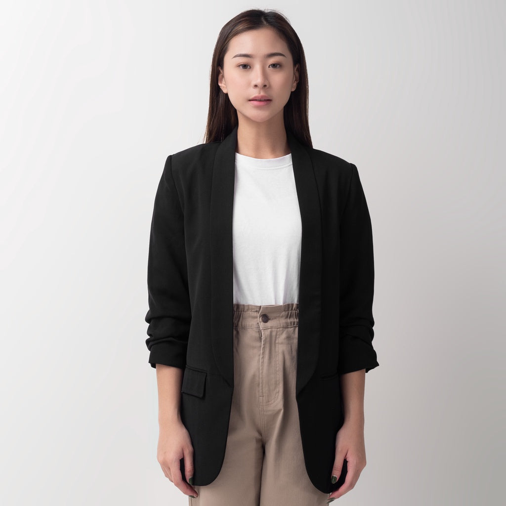 Benhill "Dasom" Blazer/Outer Wanita Black 785-39299