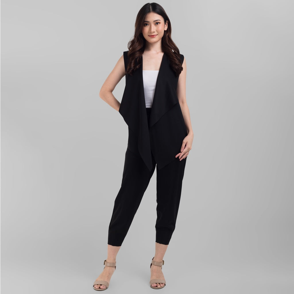 Benhill "Hanna" Set Scuba (Vest dan Celana) Black 843-39215-222-39276